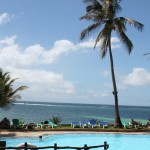 pool view auf den indischen ozean